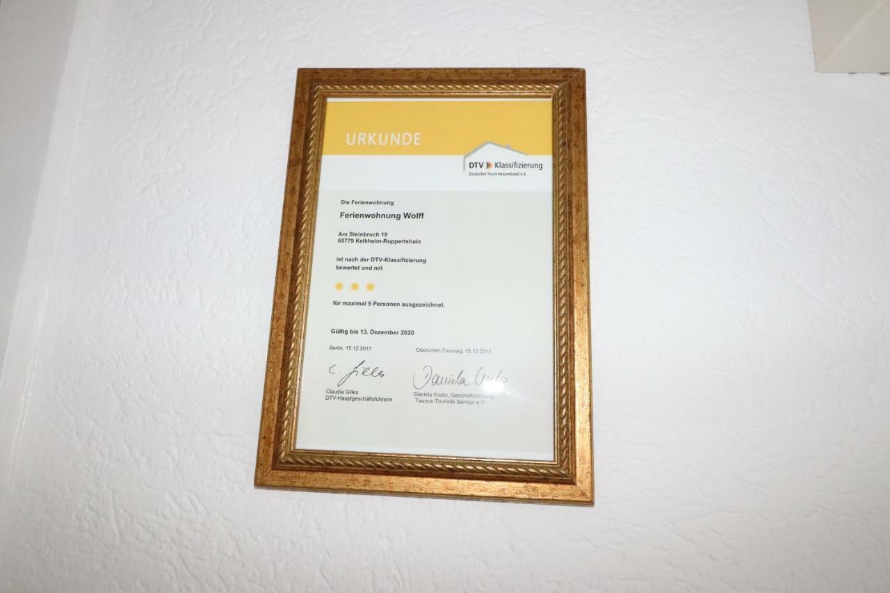Ferienwohnung Wolff, เคลไคม์ ภายนอก รูปภาพ